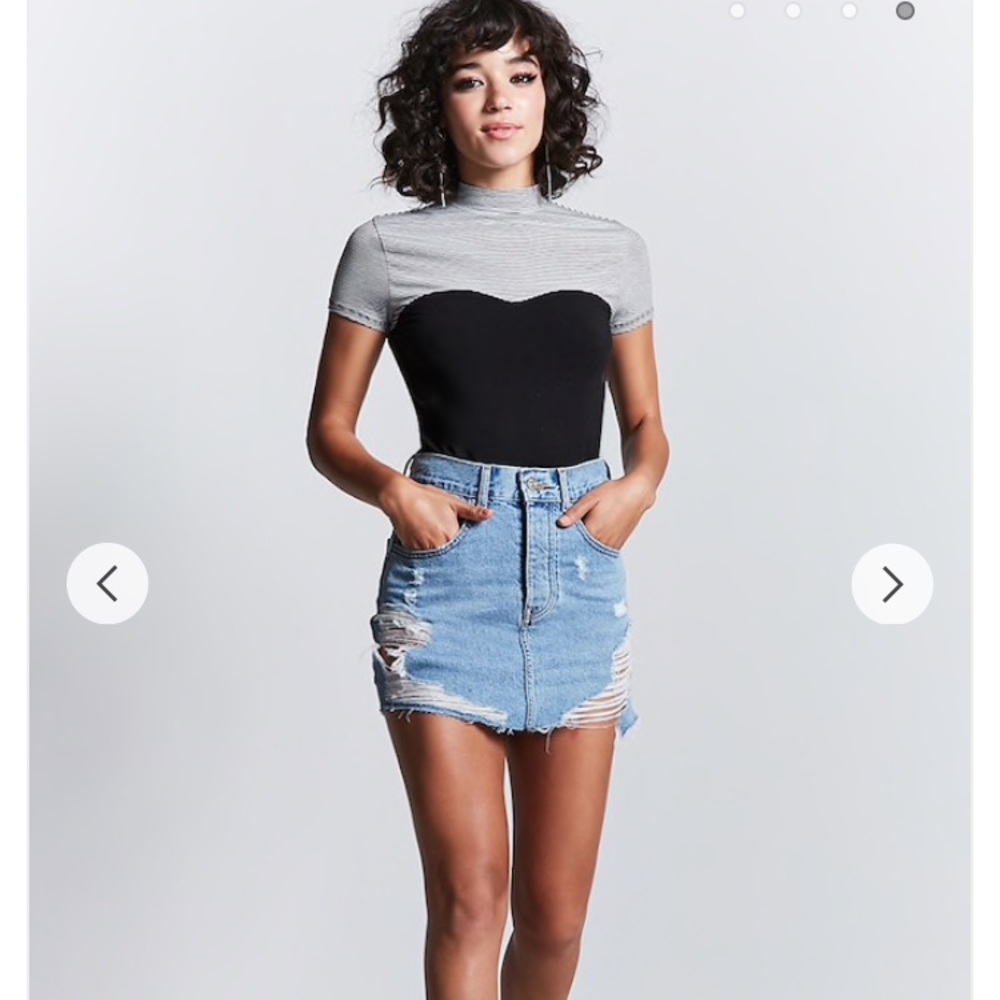 Color block top